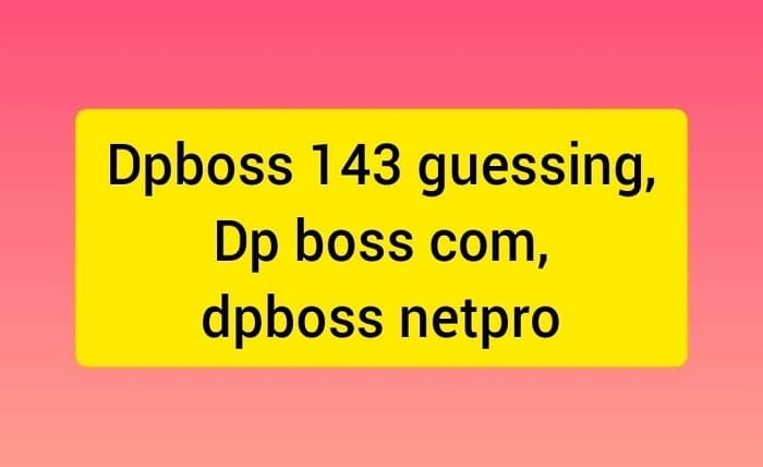 Dpboss Final Ank