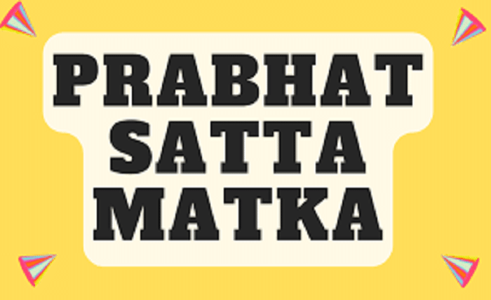 Prabhat Satta Matka