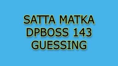 Dpboss Matka 143